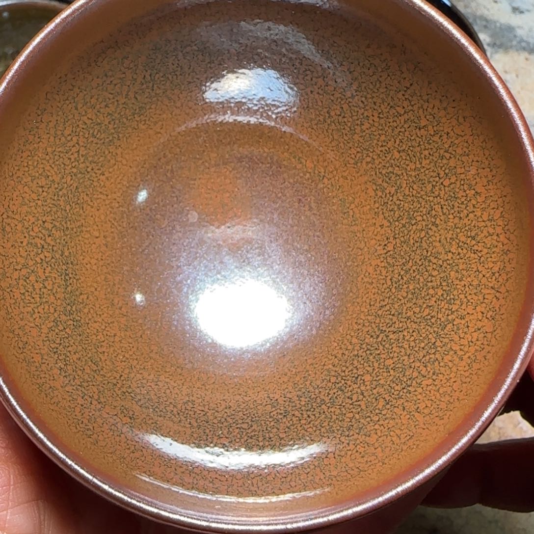 柴烧建盏茶盏茶杯234