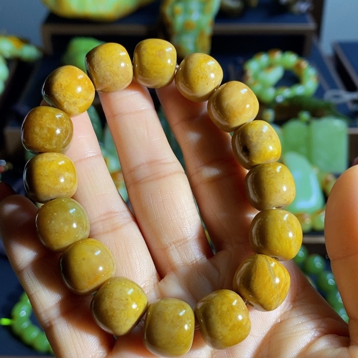 和田玉手链未镶嵌