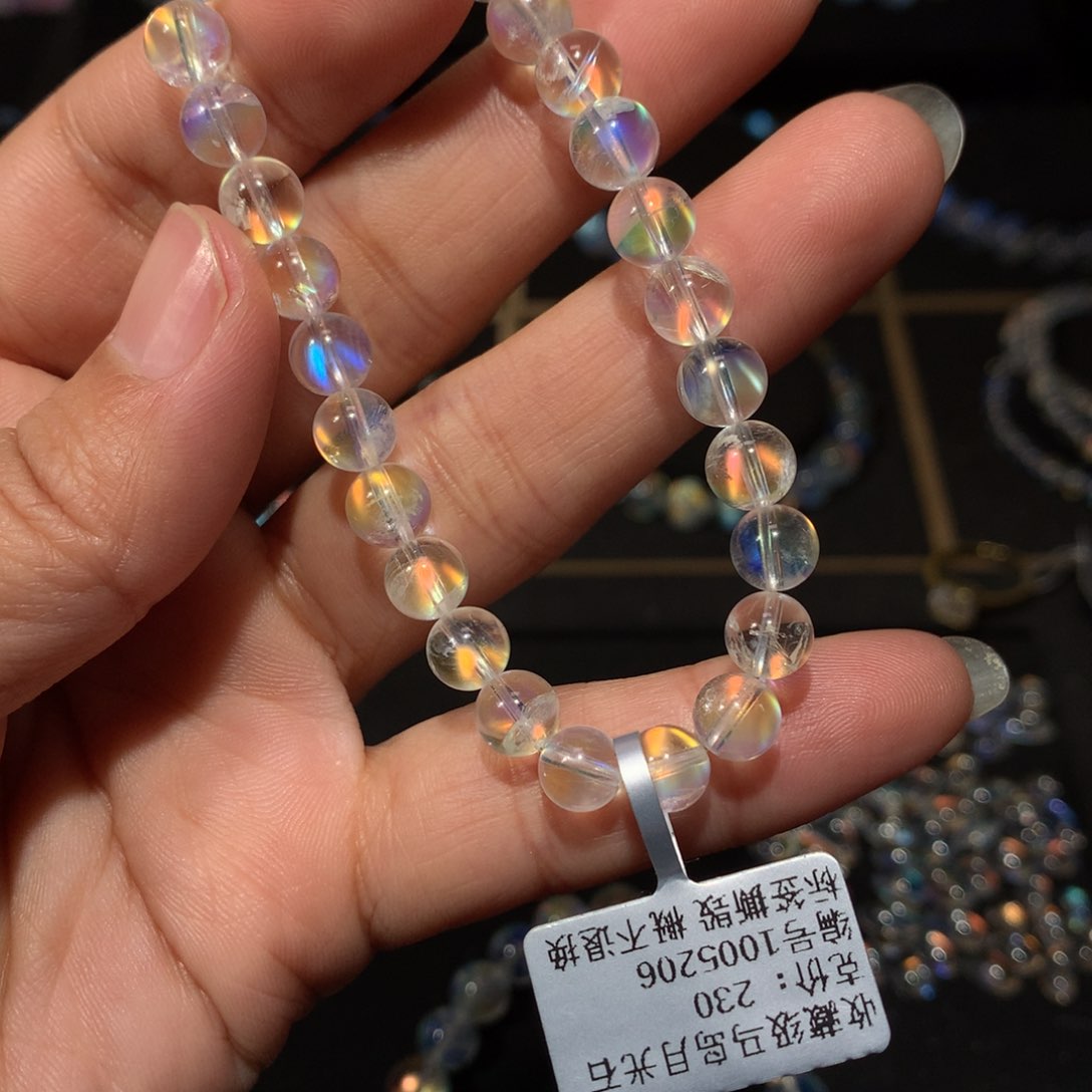 月光石手链6.8未镶嵌