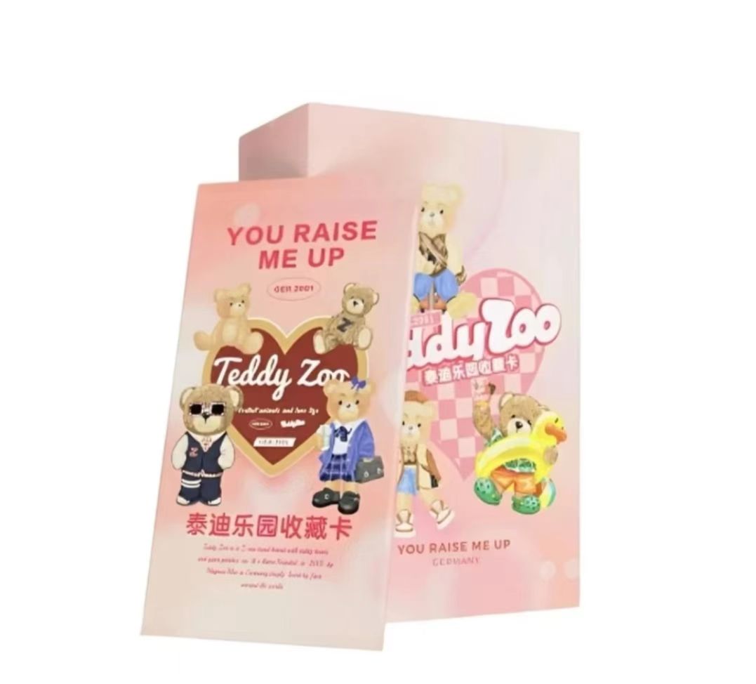 【吐司拆卡18号】Teddy zoo 泰迪乐园收藏卡 正版授权 拆盒