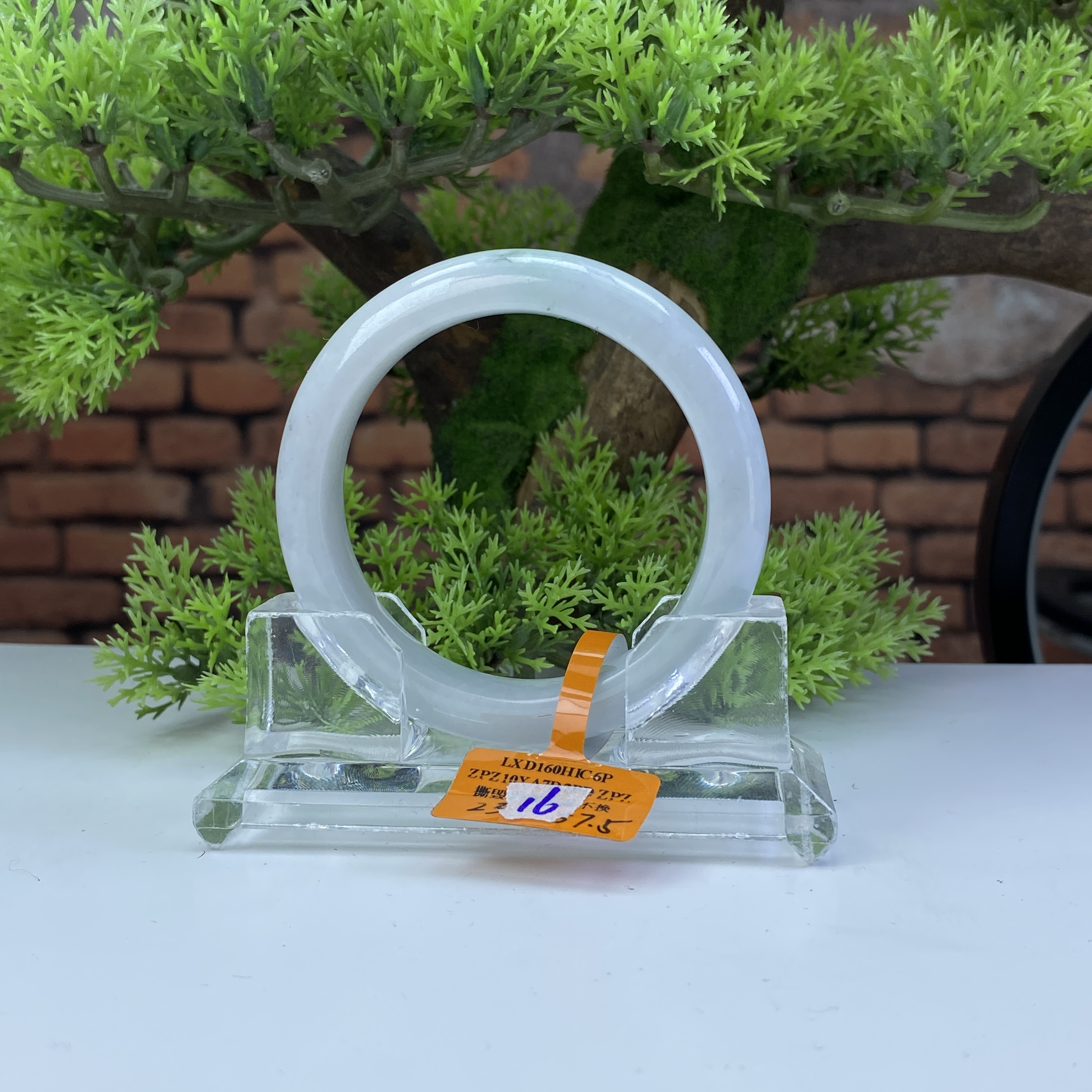 57.8【刀客砍价王】帅豪-天然缅甸A货翡翠手镯   H16