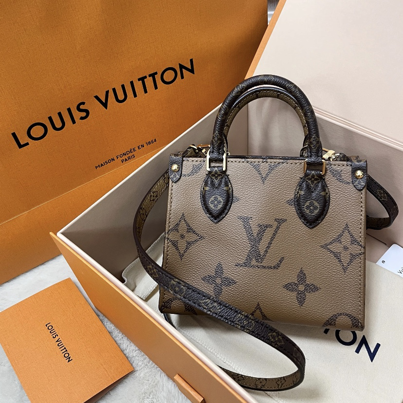 99新 LouisVuitton/路易威登 LV on the go BB 25070144-03