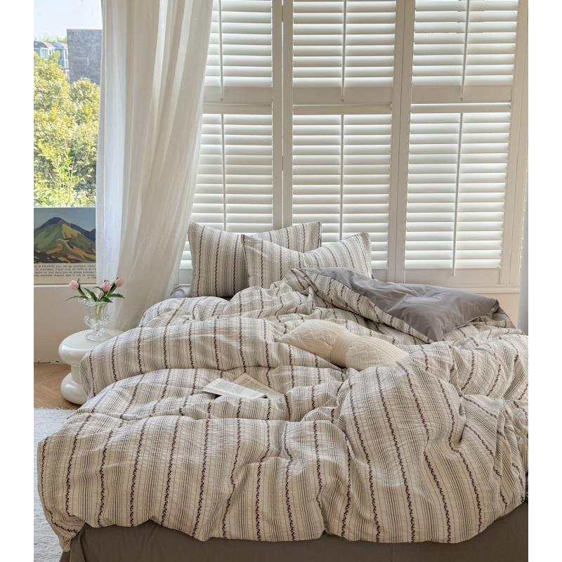 美玲  枚珑 全棉水洗棉高端刺绣  可爱少女心韩版绣花小清新