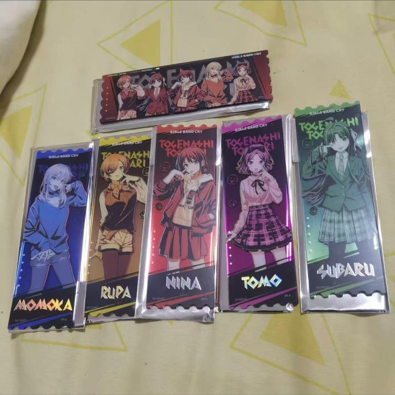 正版国谷-GBC 广州快闪 特典亚克力镭射票 盲盒潮玩（代拆）