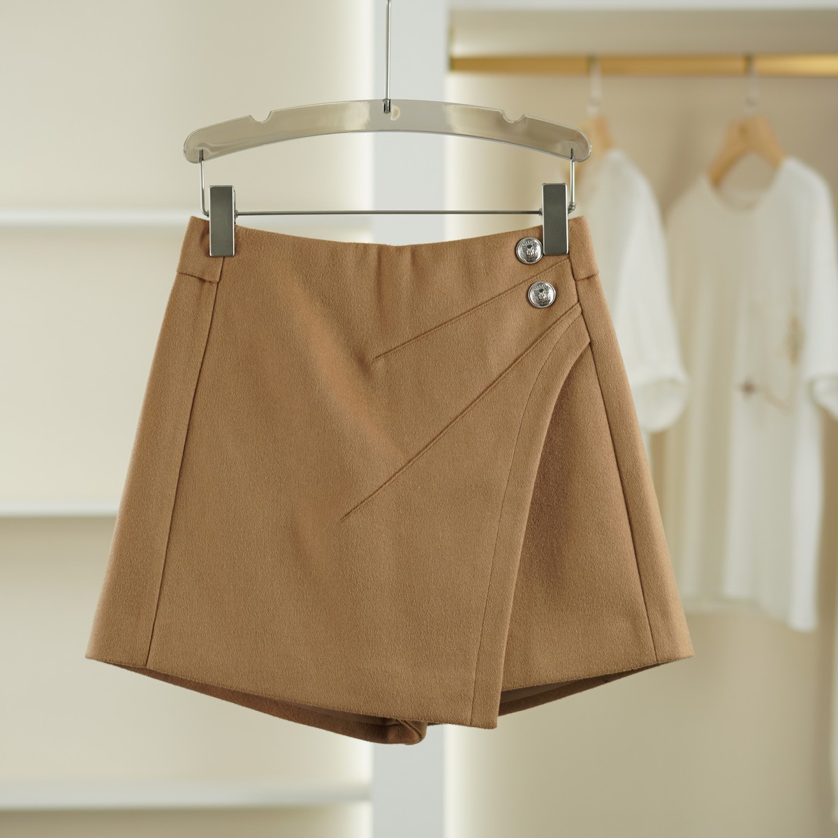 麦迪尚品【荷BL】50508133简约百搭短裤裙春秋女装品牌专柜正品