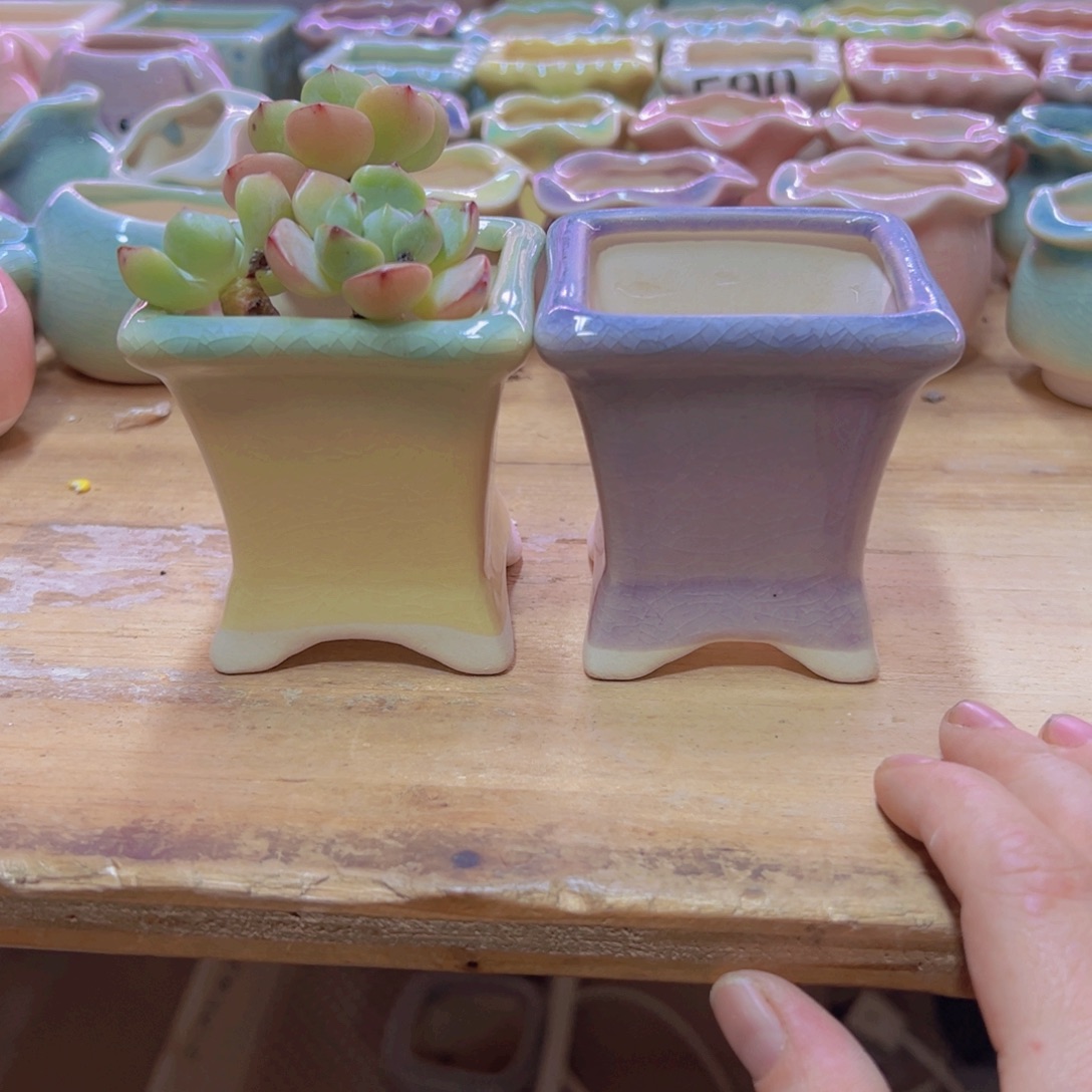 陶瓷花盆当场凑满12包邮