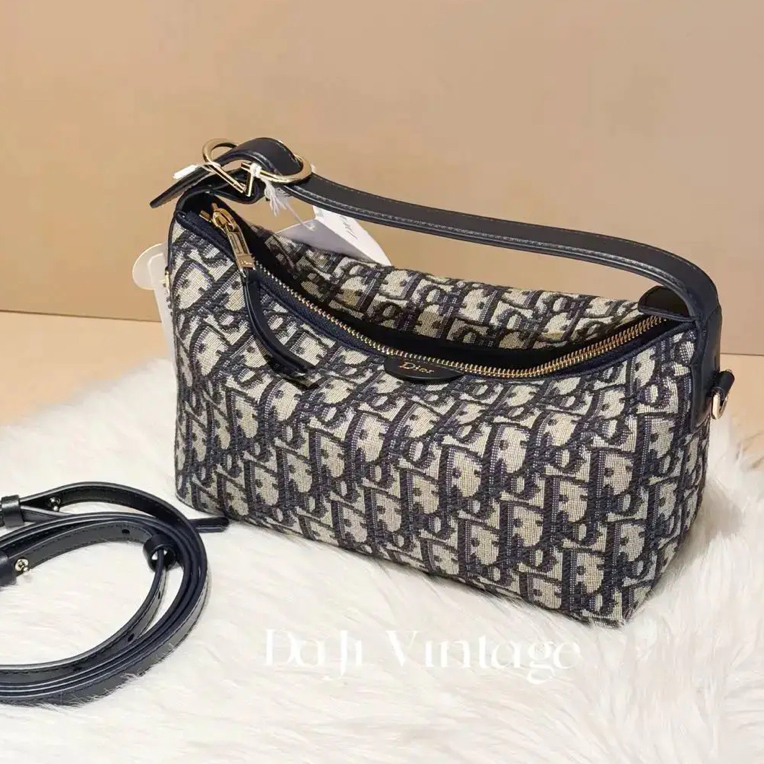99新 DIOR/迪奥 大吉中古2/Dior迪奥老花饭盒包