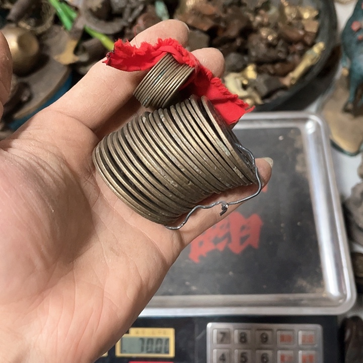 美***哥二手铜器，默认微瑕