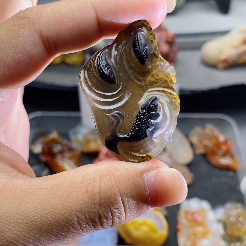 【闪购商品】未镶嵌吊坠定制玛瑙