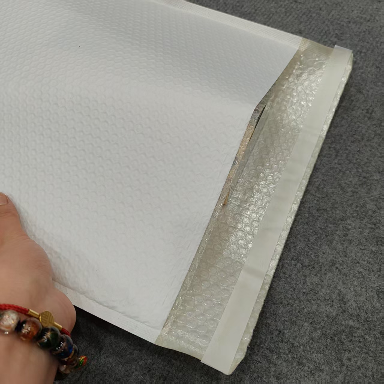 白色包装袋 /气//垫/