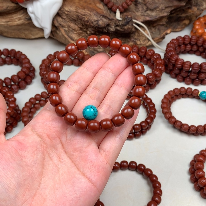 猴头核桃手串五****部老型9➕绿