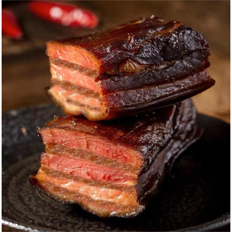 买2斤送3斤(到手5斤)正宗柴火果木熏制烟熏腊肉/甄选J