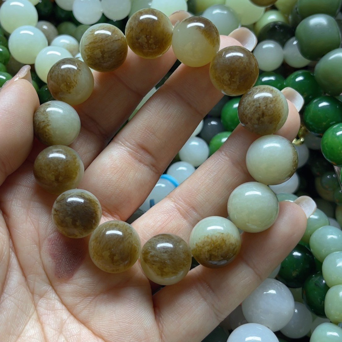 和田玉手链未镶嵌