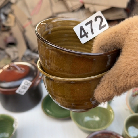 冰箱贴五厂煤烧陶瓷