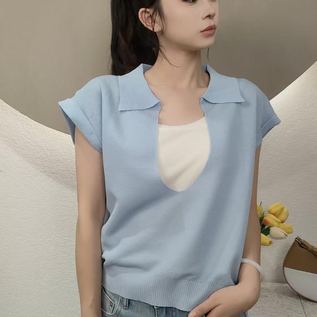 倾涩QINGSE时尚休闲短袖72525401