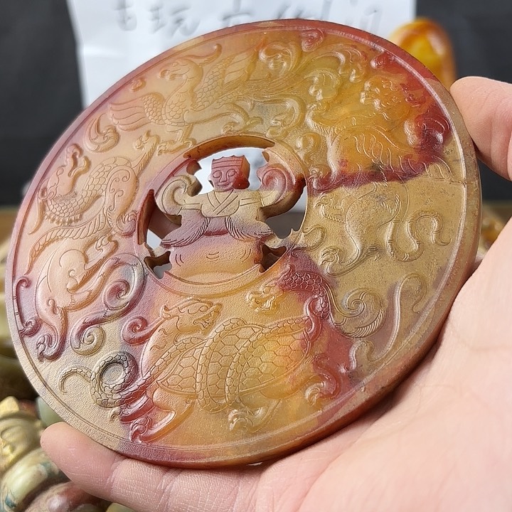 和田玉挂件未镶嵌