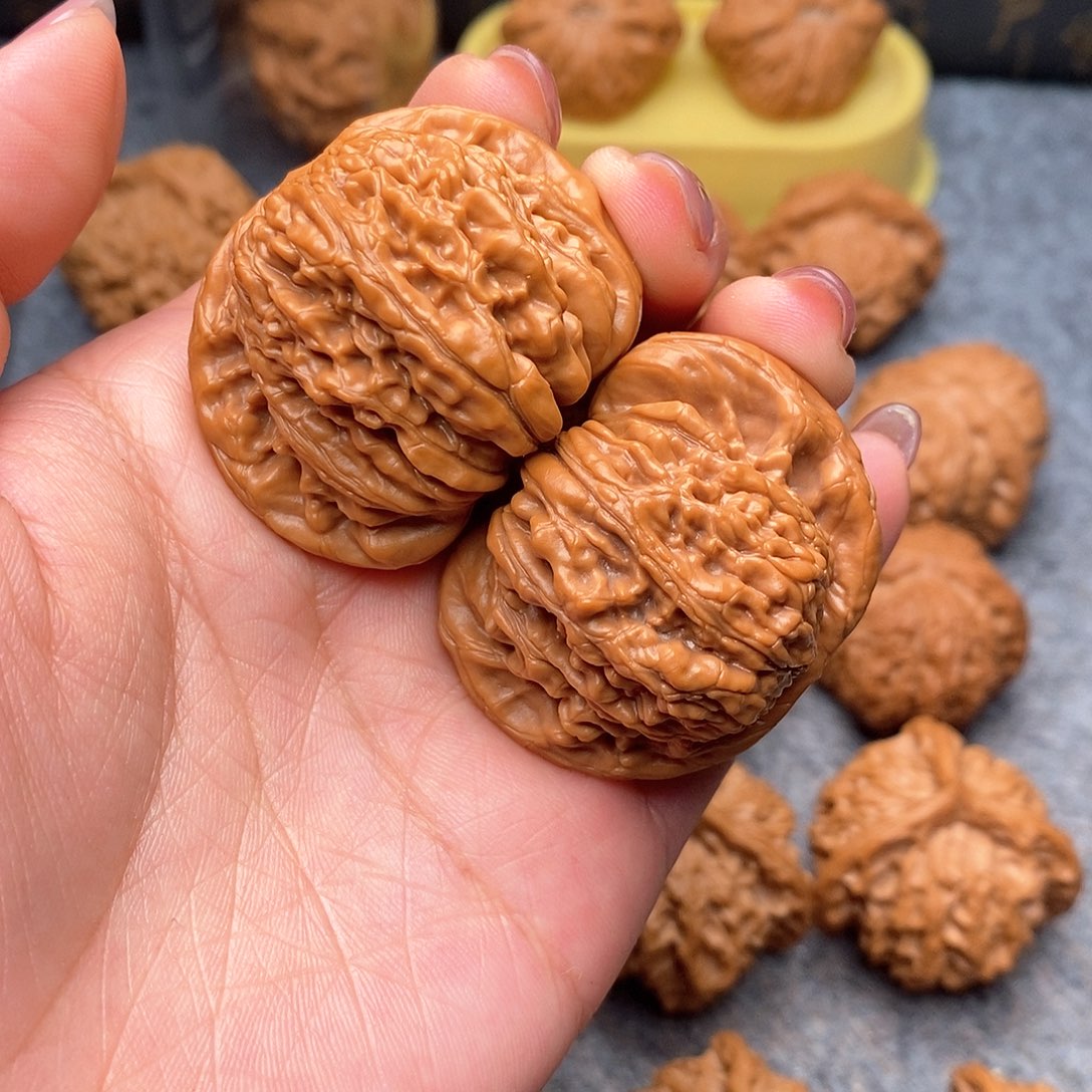 文玩核桃把件四座楼43