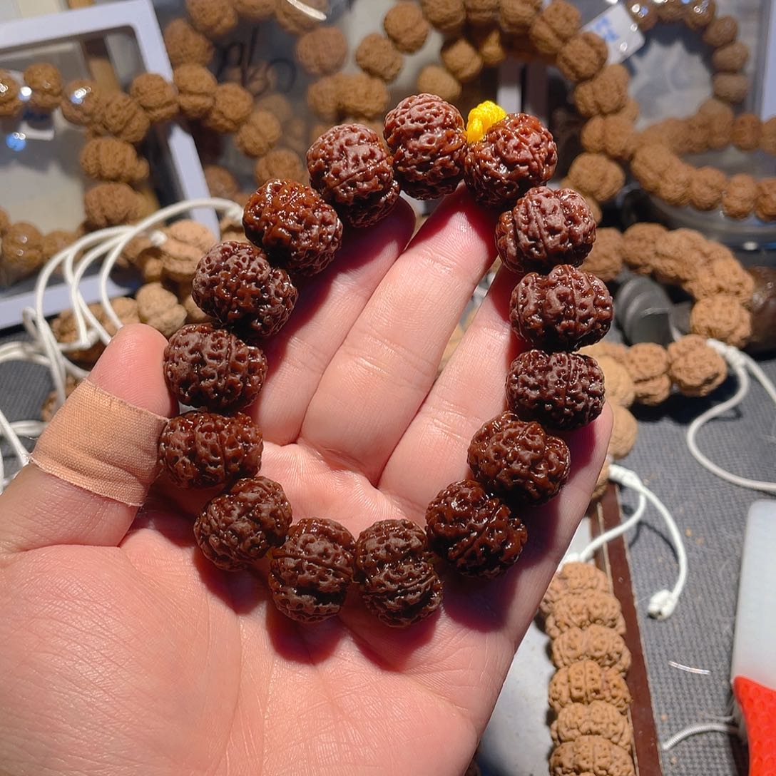 手串金刚菩提22mm梅花双龙