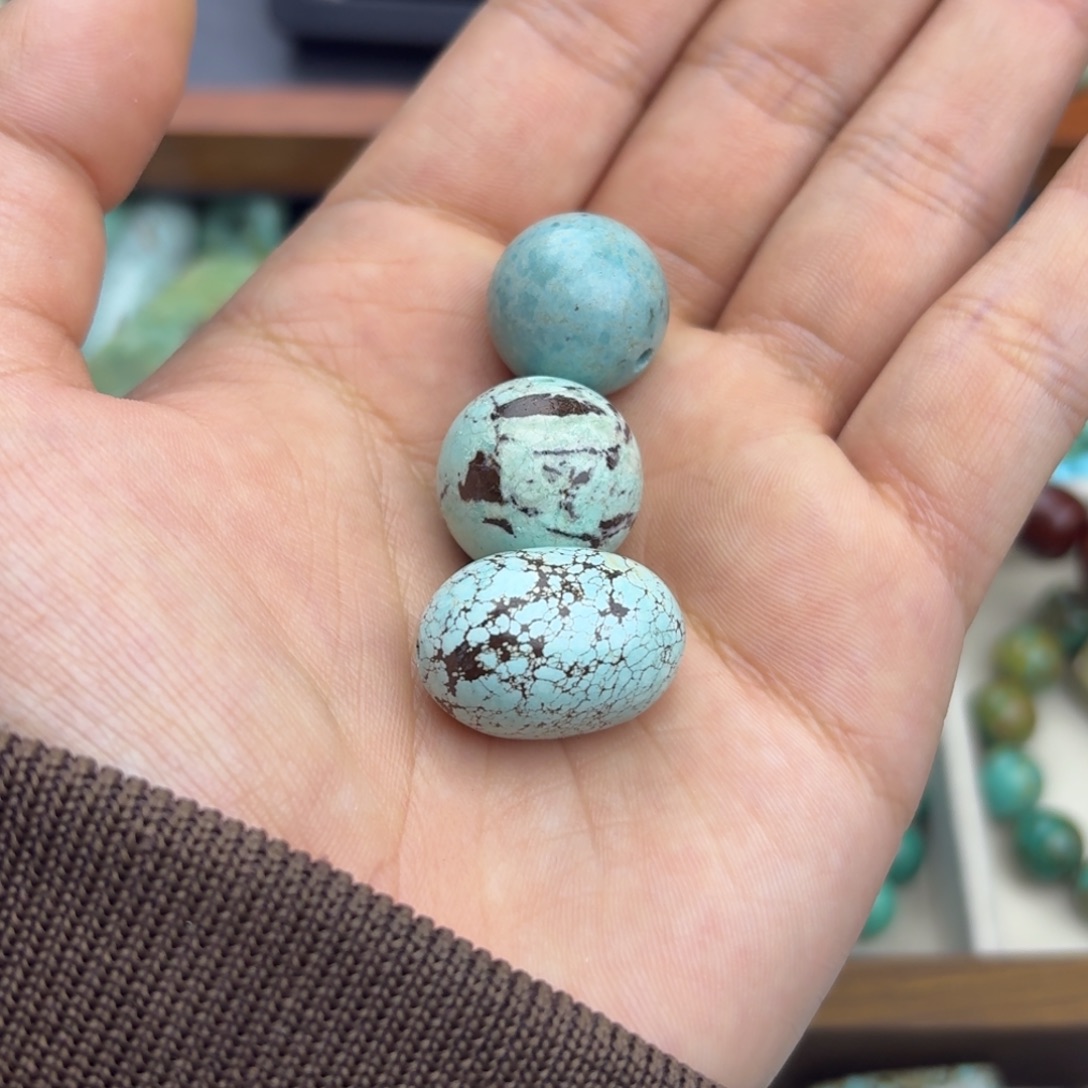 南红玛瑙未镶嵌绿松石