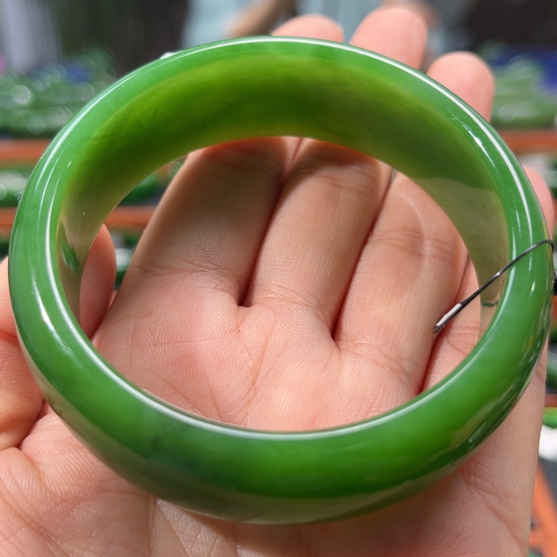 未镶嵌手镯和田玉李*雪