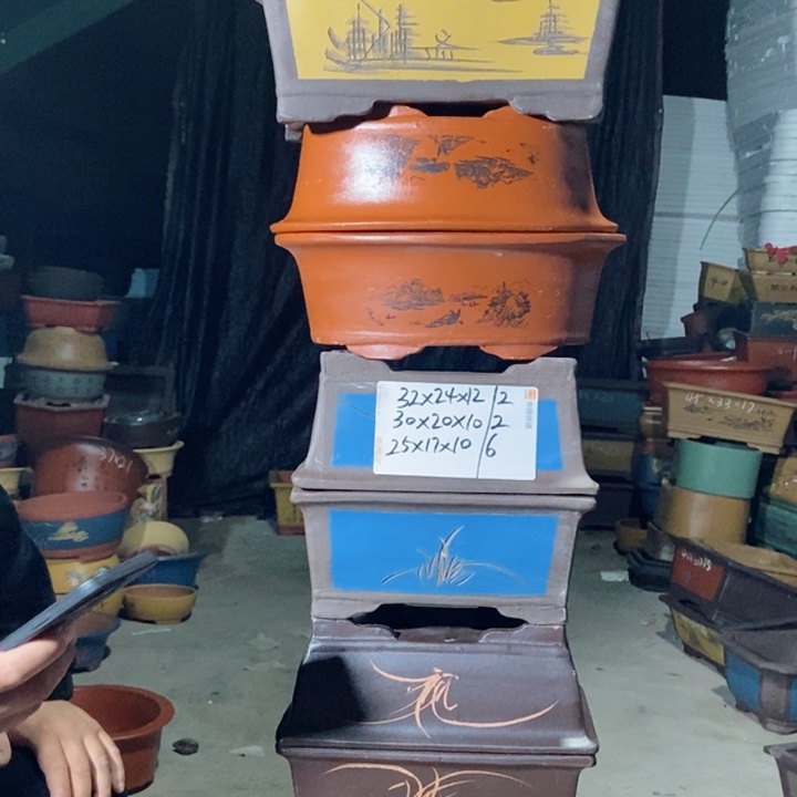 紫砂花盆紫砂紫砂