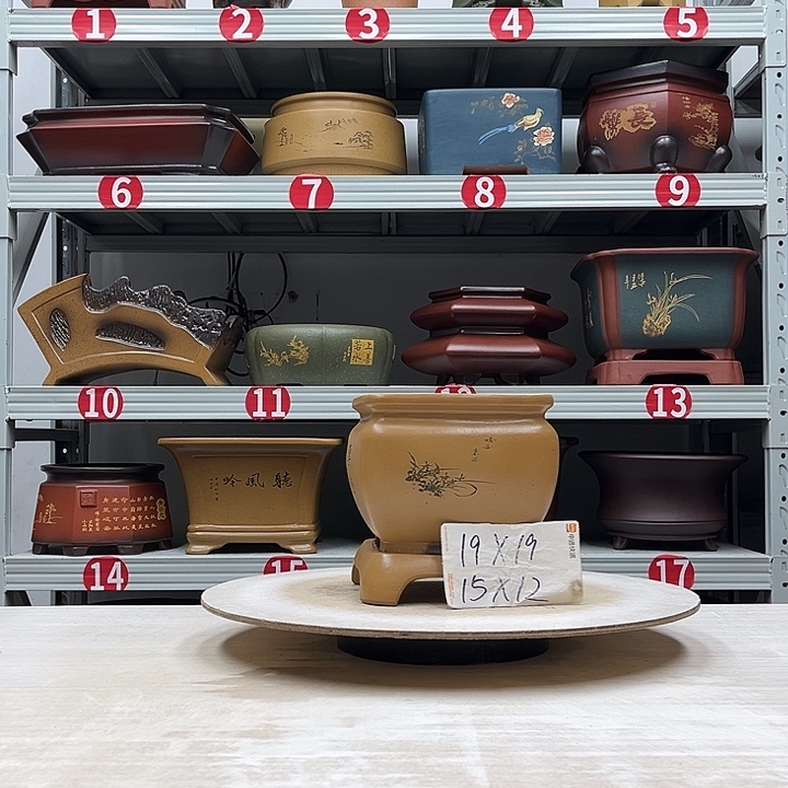 紫砂花盆紫砂花盆