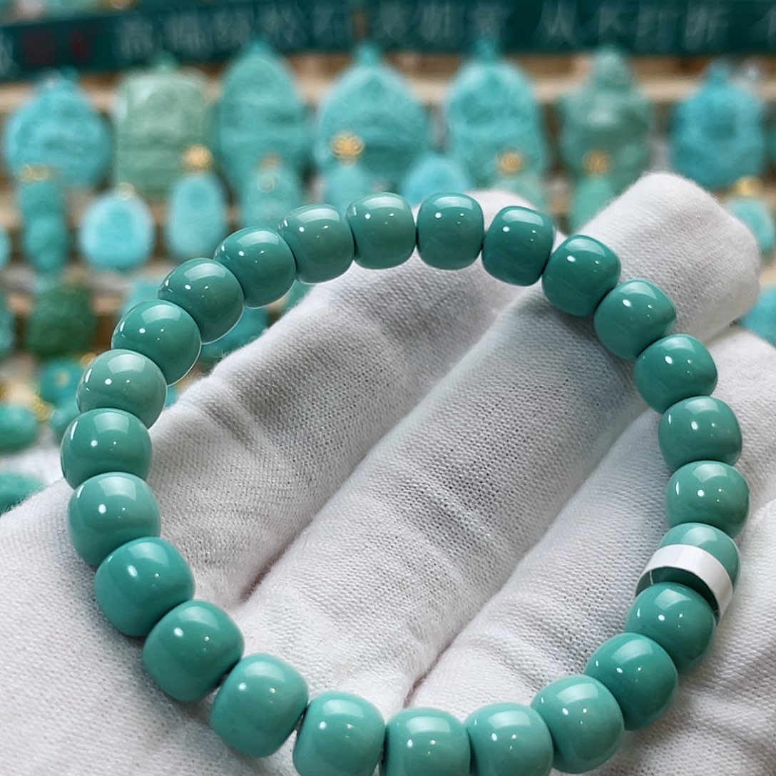 绿松石珠宝奇石未镶嵌