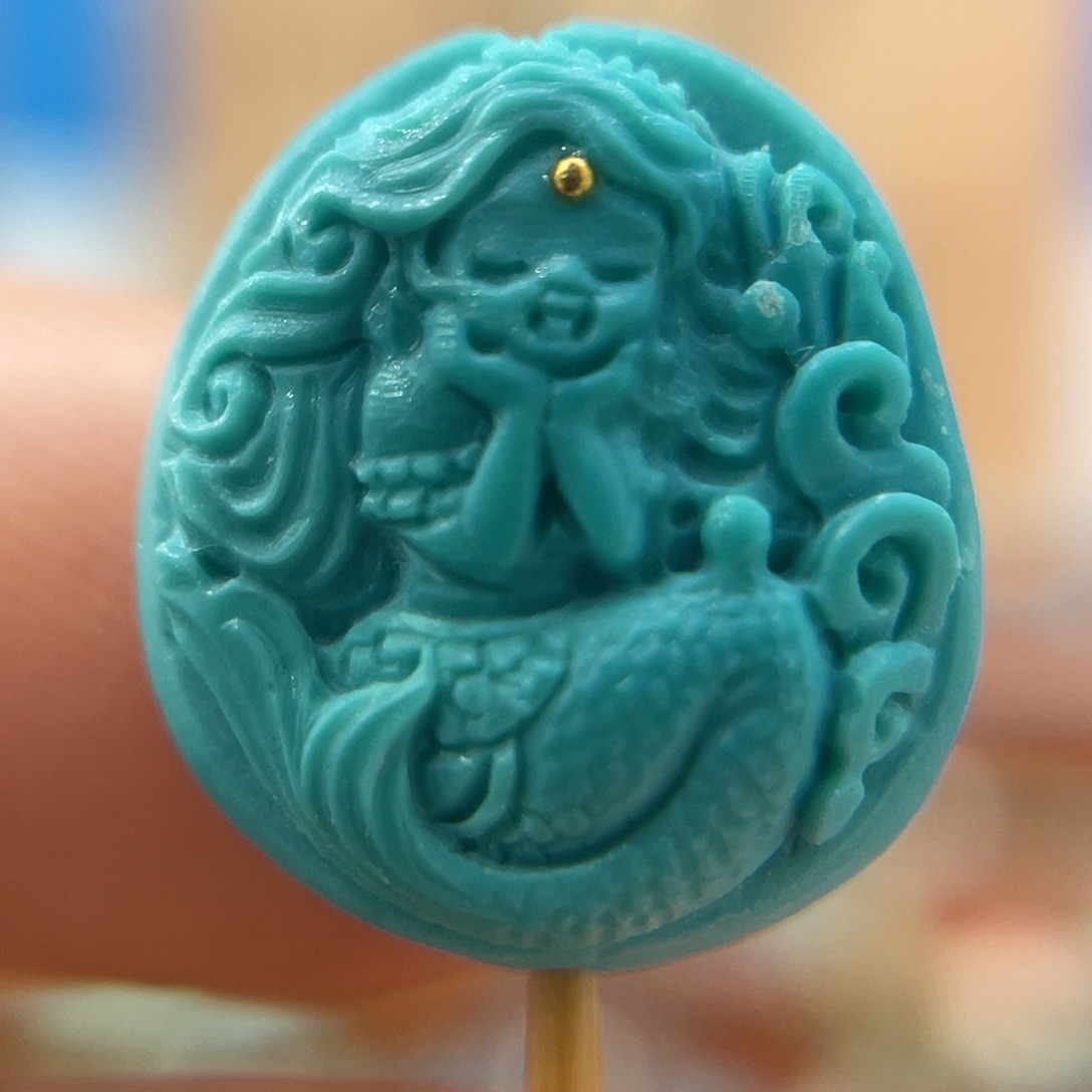 绿松石未镶嵌珠宝奇石