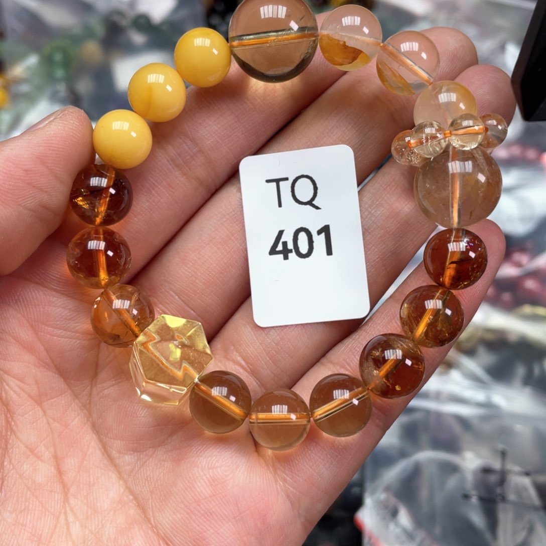 水晶手链未镶嵌杨*花手串