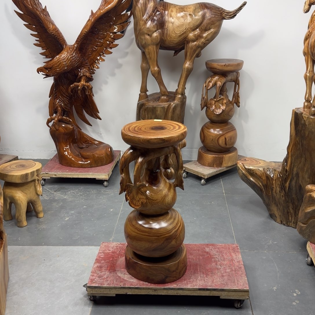 木香樟木葫芦摆件包邮