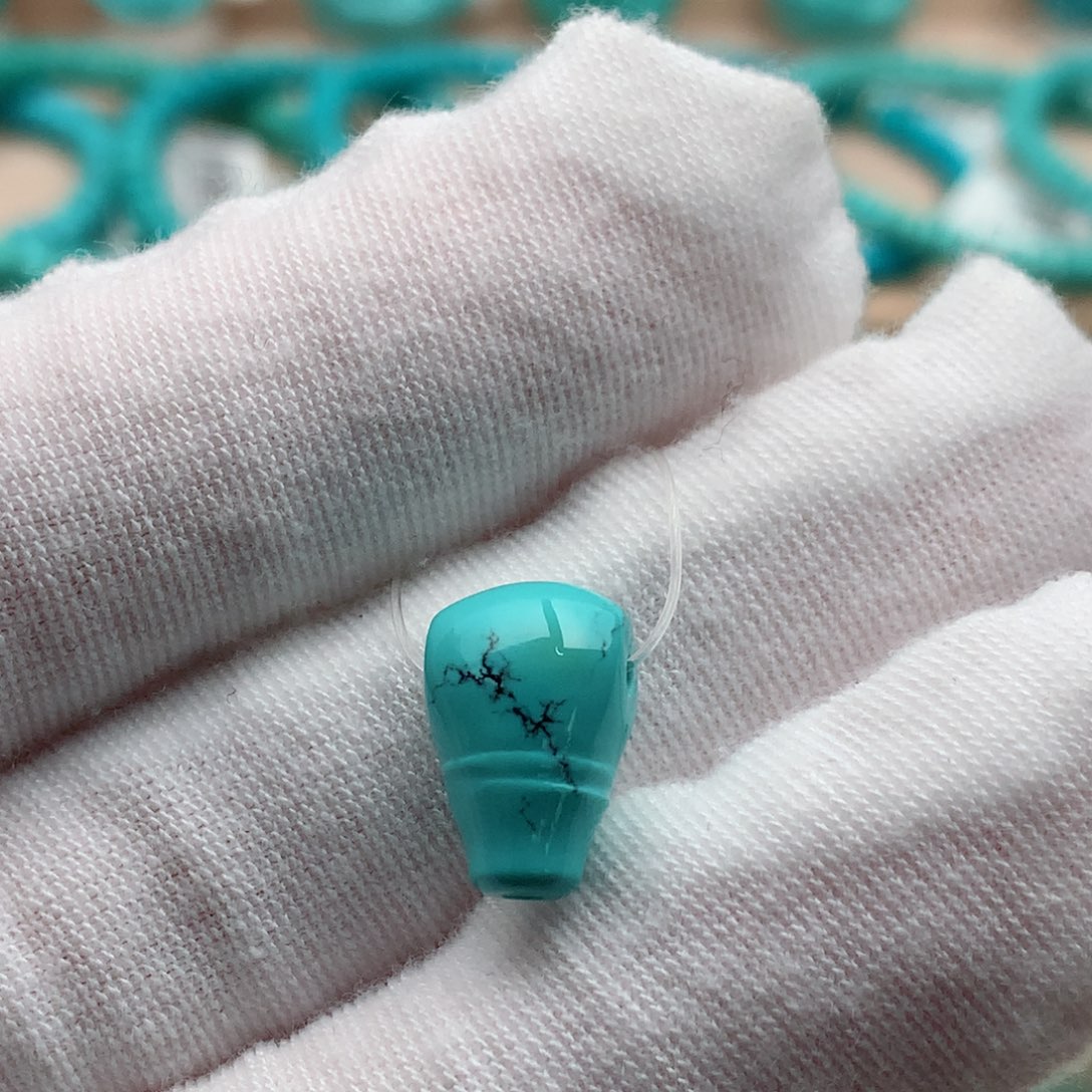 绿松石未镶嵌珠宝奇石8.5mm