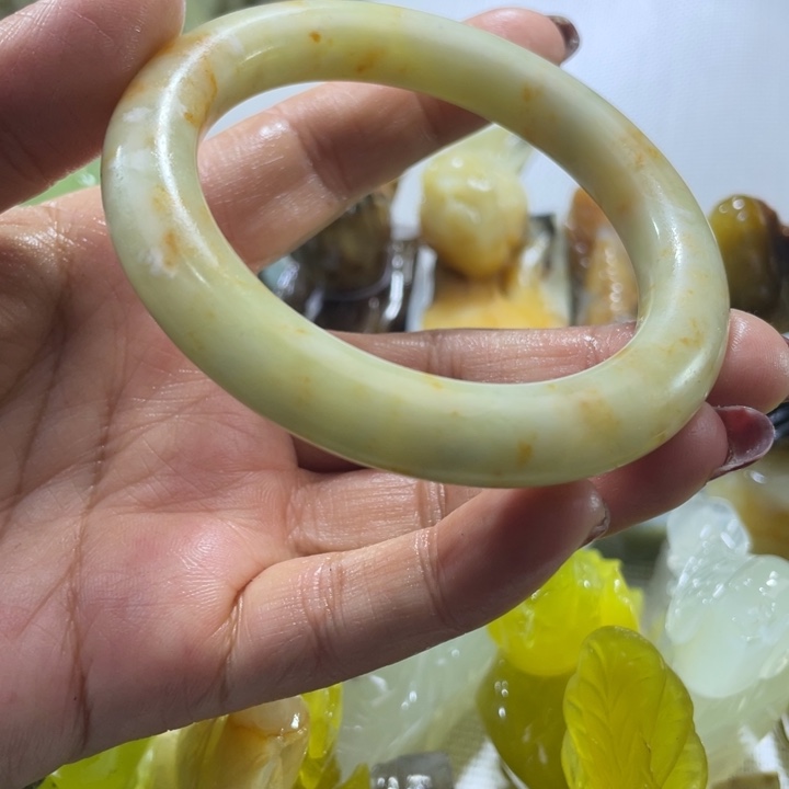 岫玉未镶嵌手把54