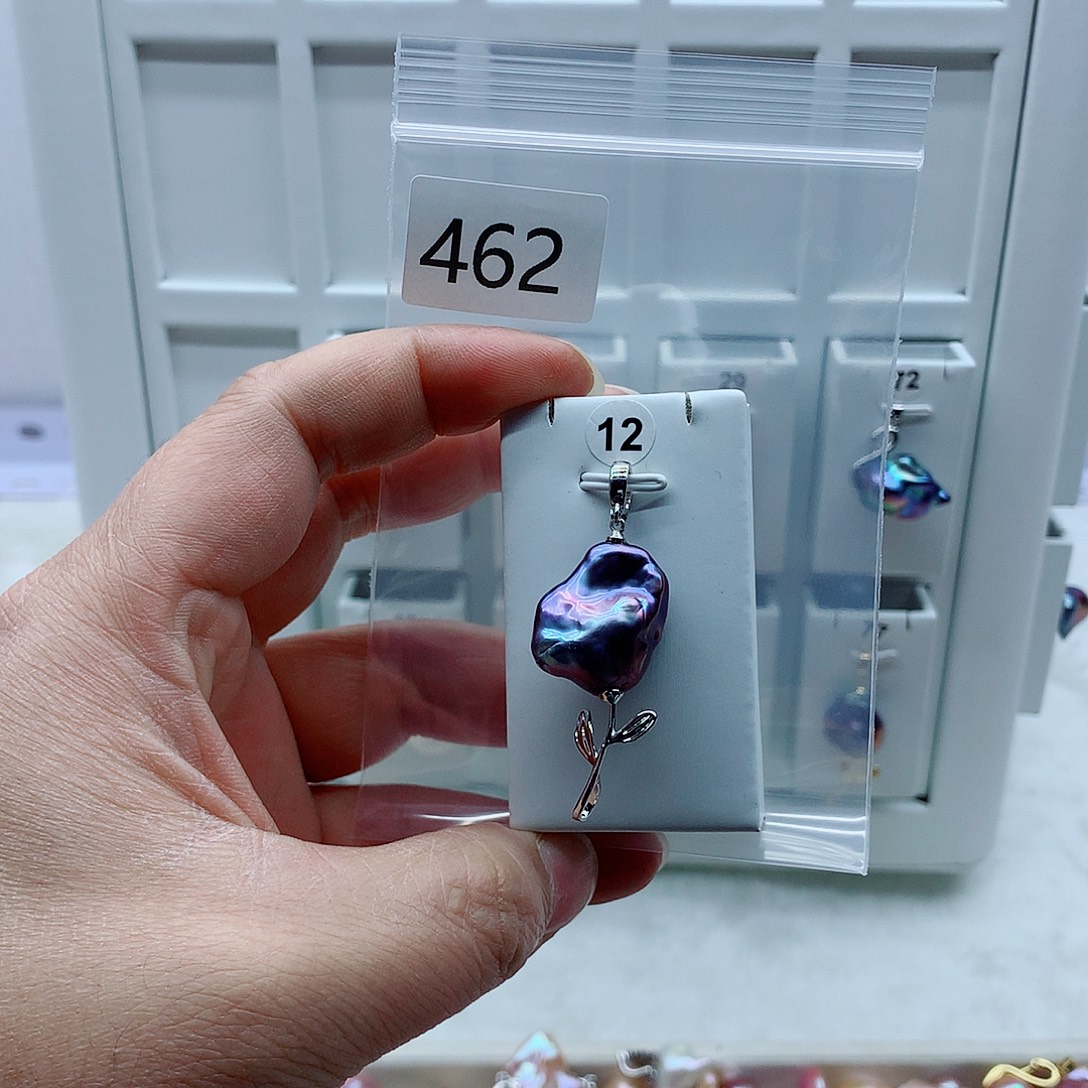 吊坠(不含链)合金淡水珍珠