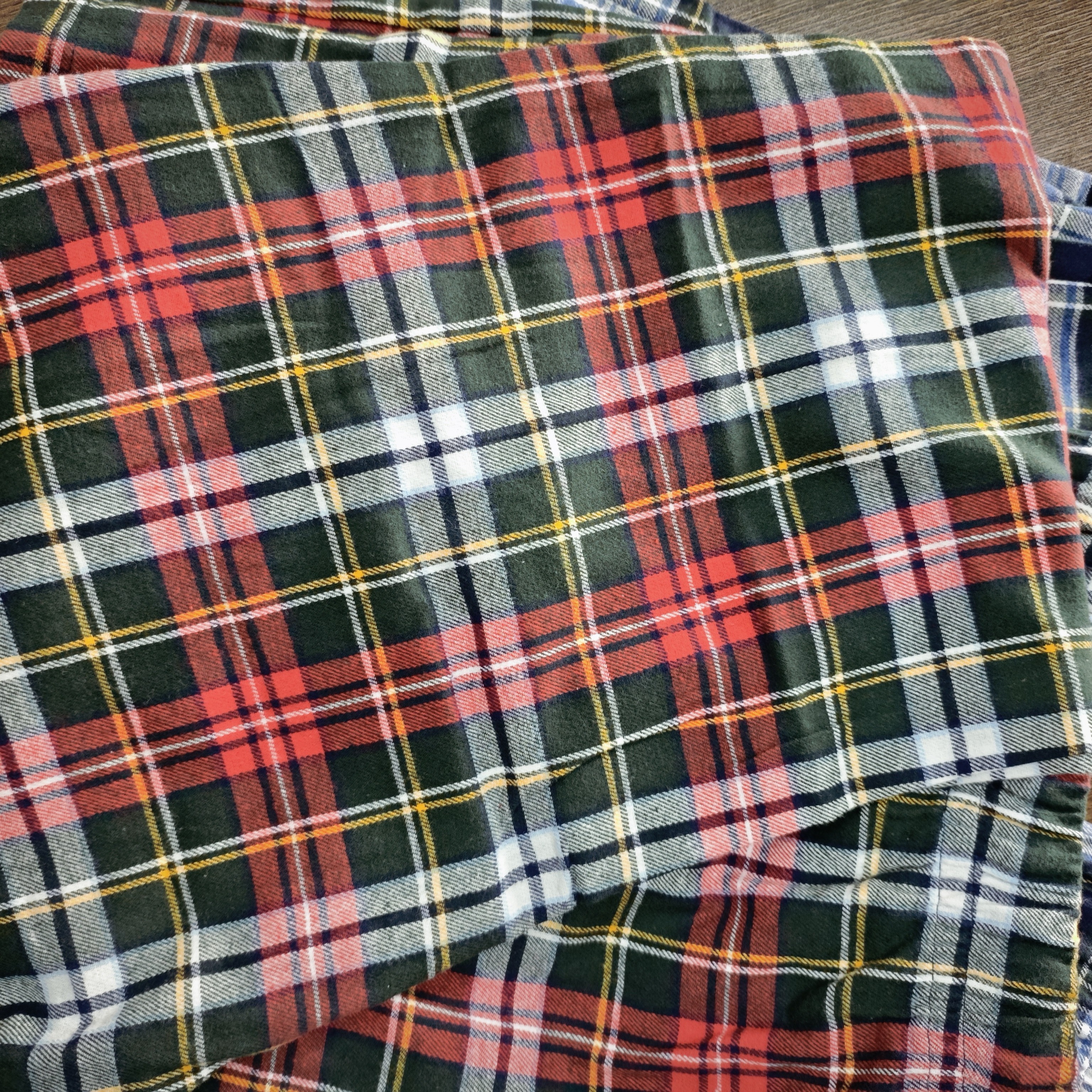 男女同款家居格子裤