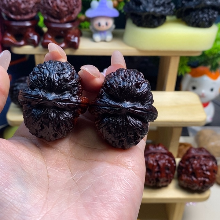 文玩核桃吊坠地闷元宝42尺