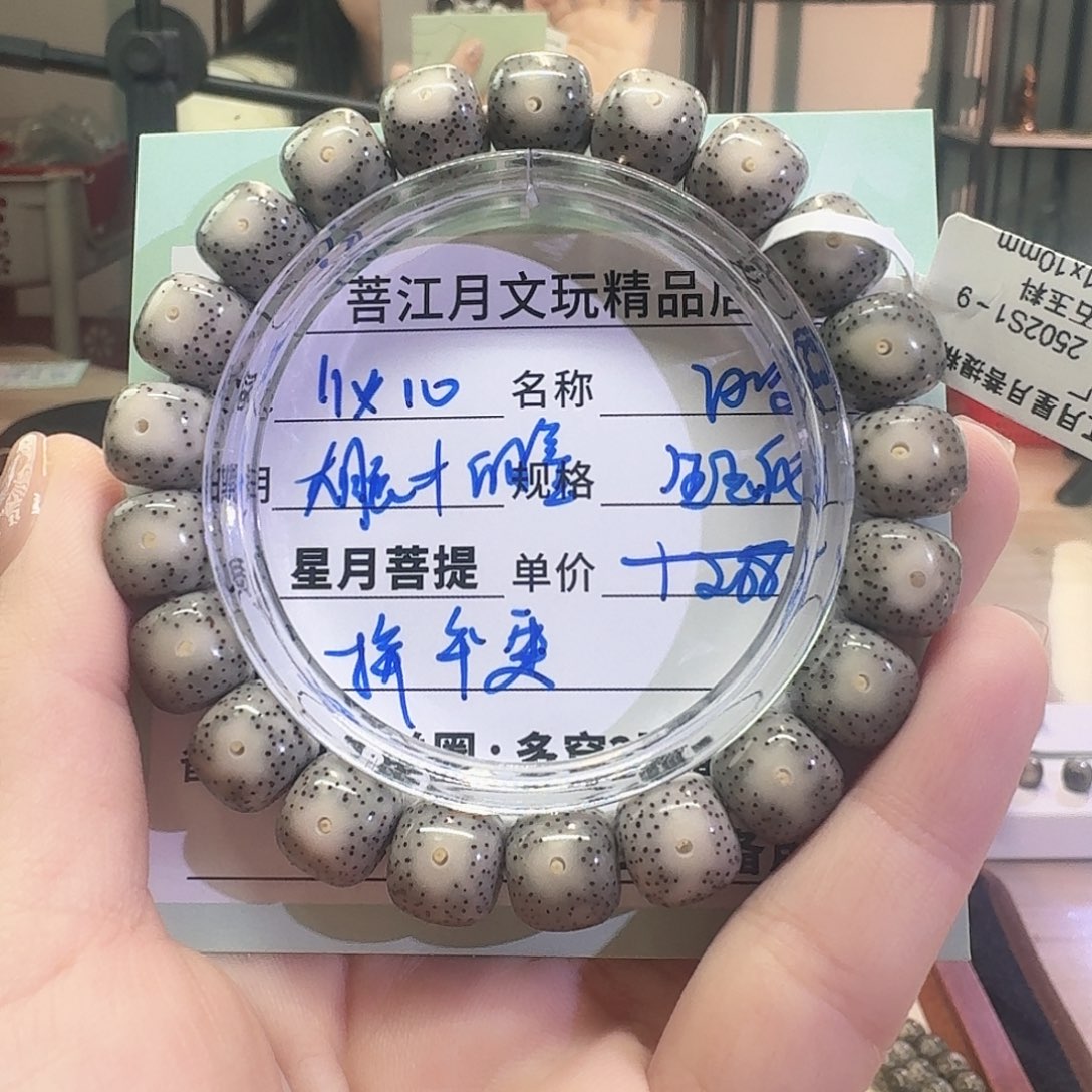 星月菩提手串星月菩提海南同枝果A7