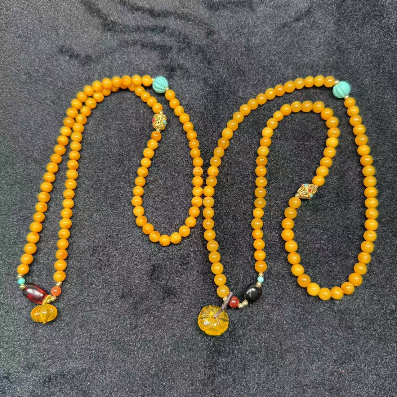 天然精美蜜蜡项链-l181-多样性发一