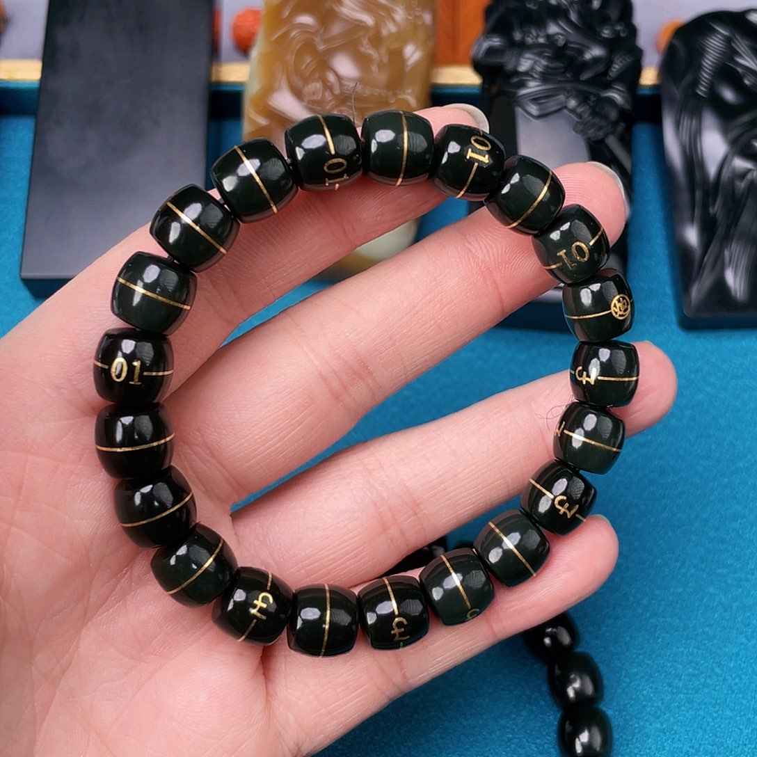 和田玉手链未镶嵌