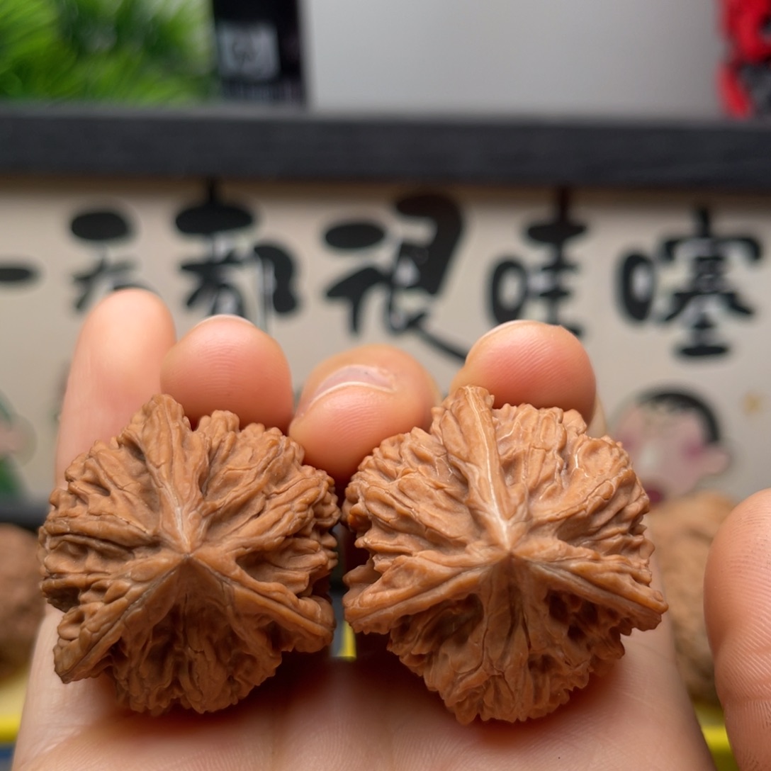 文玩核桃吊坠34文山三棱