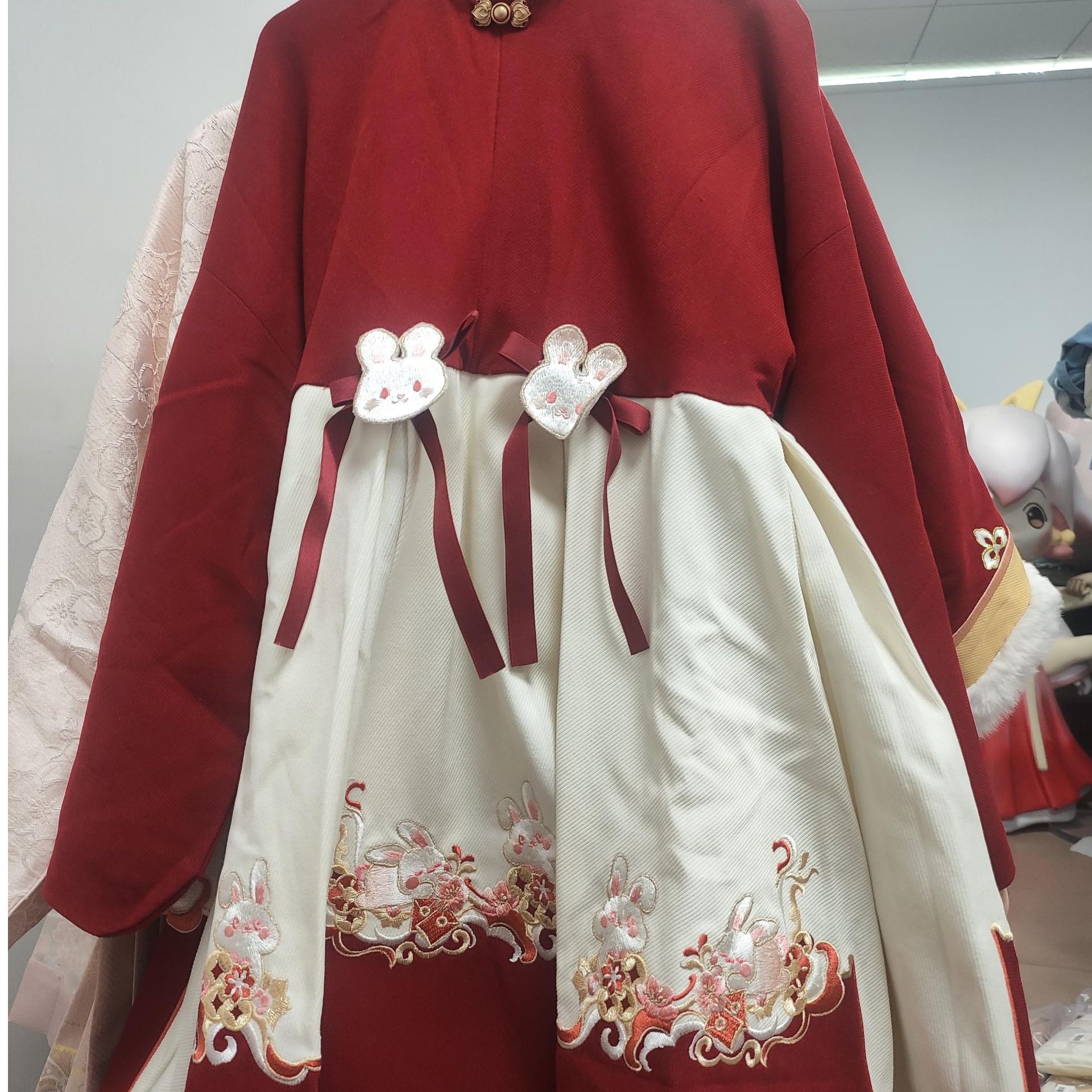【月兔送福】童装汉服瑕疵孤品 介意慎拍根据直播拍