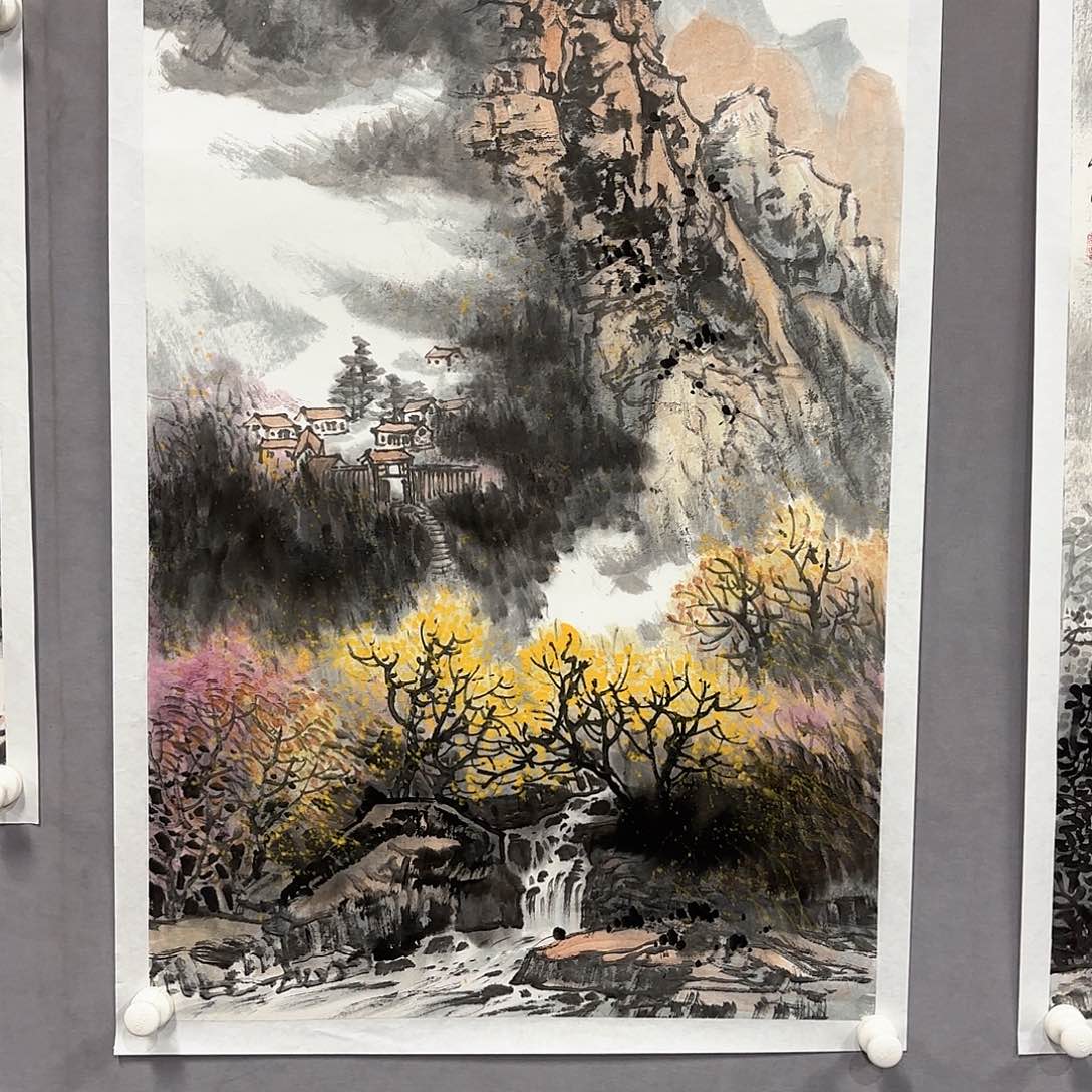 国画国画纯手绘作品请放心去藏