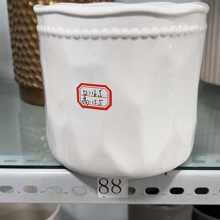 不打孔无孔陶瓷花盆满9.9发