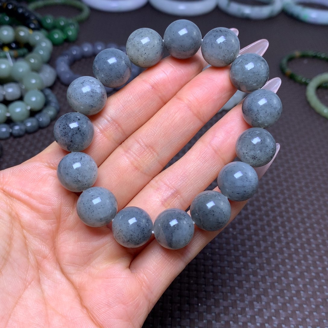 未镶嵌手串和田玉卡14