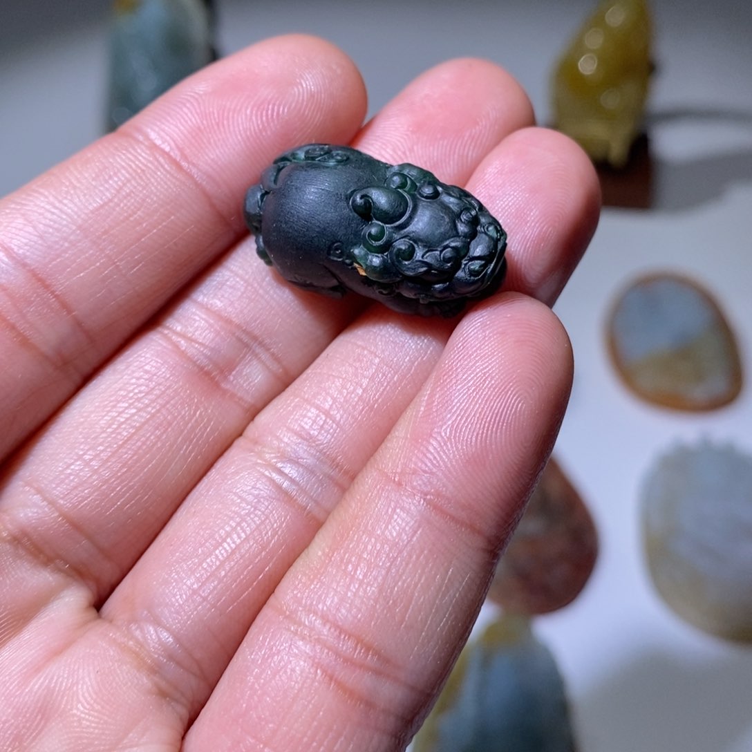 定制翡翠未镶嵌一****～翡翠