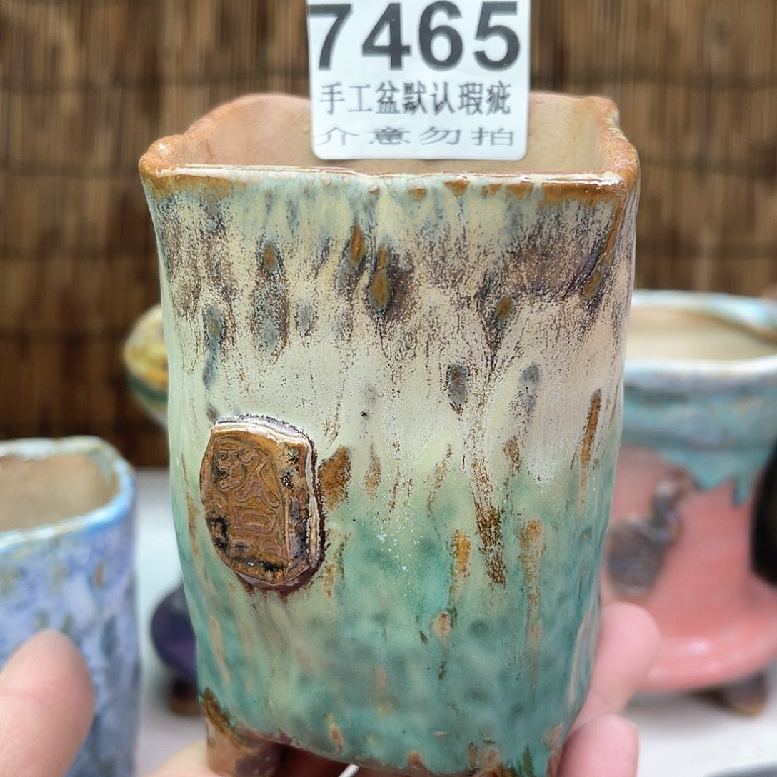 景德镇陶瓷艺术罐，全手工制作M**乐瑕疵