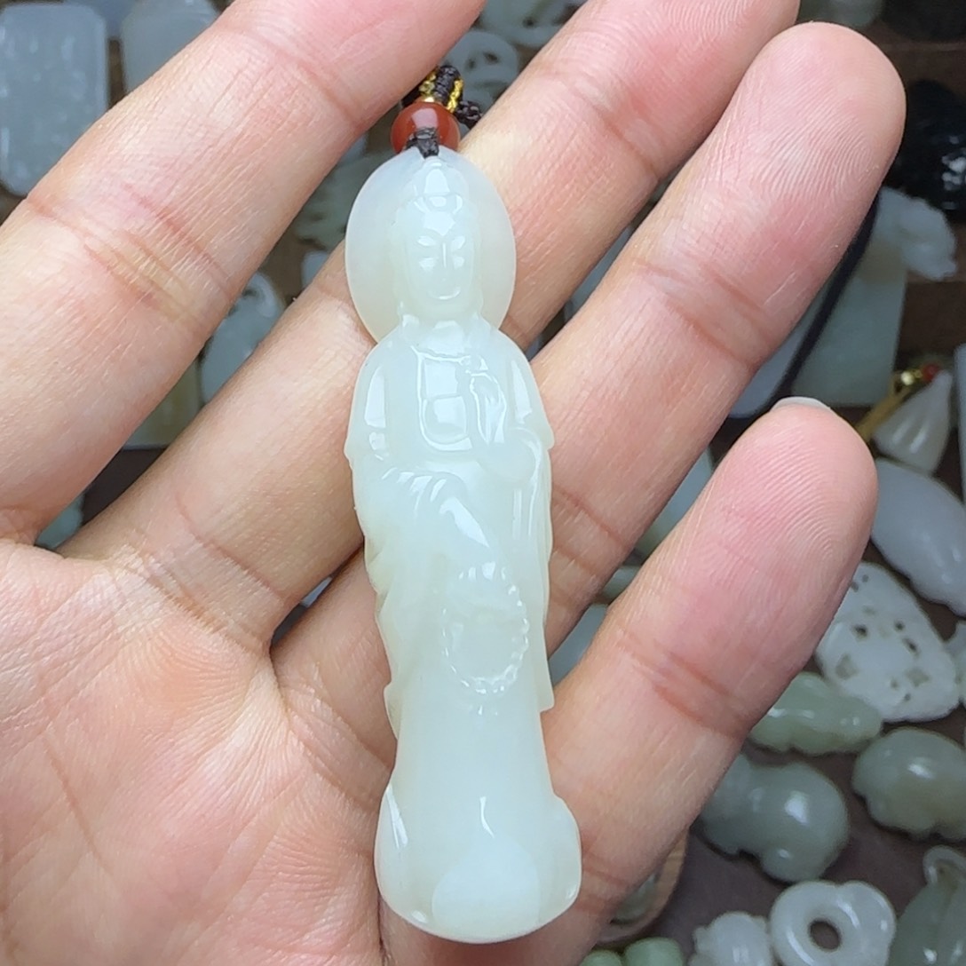 和田玉挂件未镶嵌
