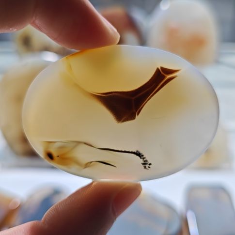 玛瑙/玉髓未镶嵌吊坠(不含链)17号