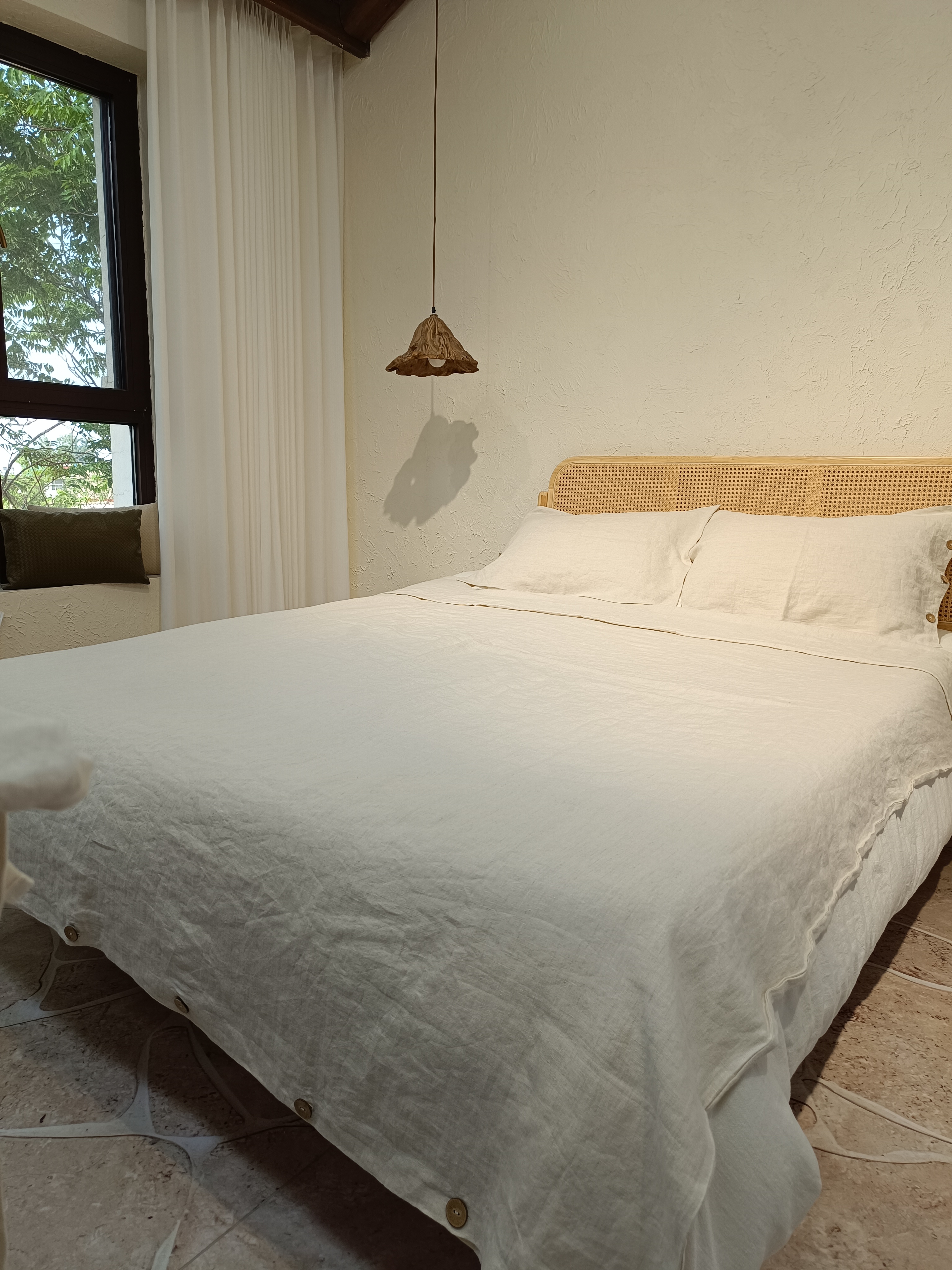 【麻先森-小满】100%汉麻纽扣款四件套-gc