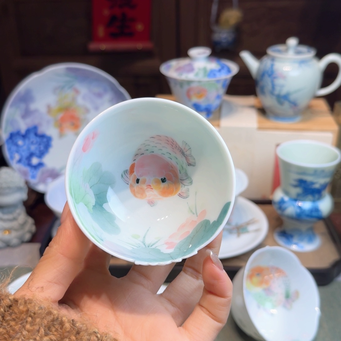 小*7赐闲堂随单鱼鱼杯杯