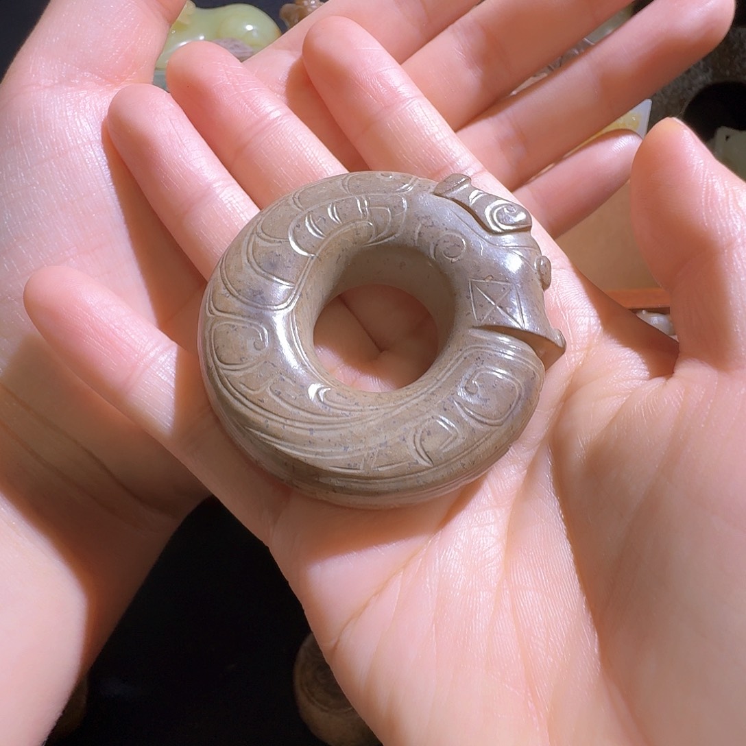 和田玉未镶嵌挂件用****8